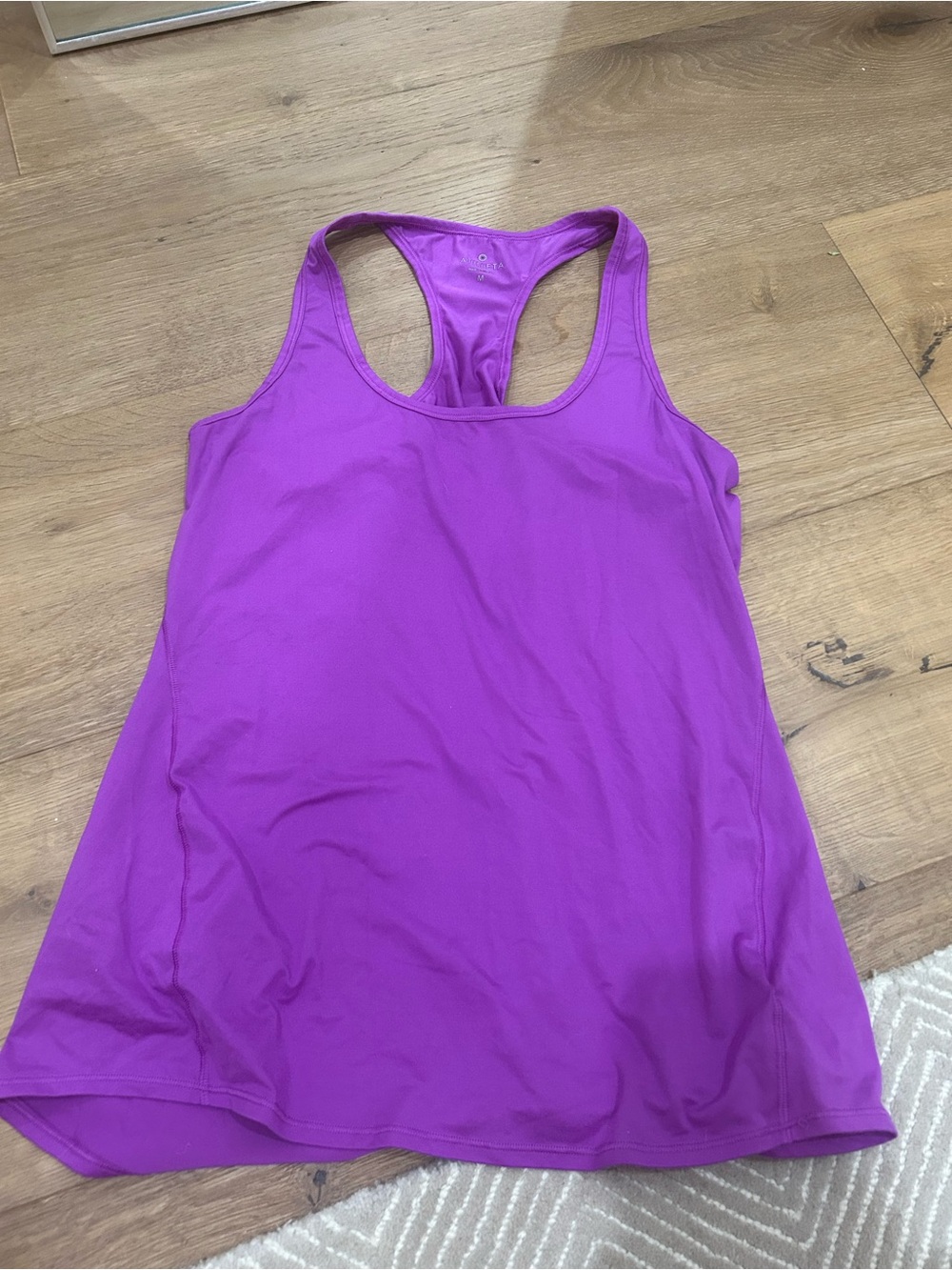 Athleta Magenta Racerback Tank Top